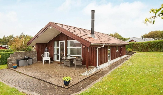 Wooden Holiday Home in Jutland with Terrace