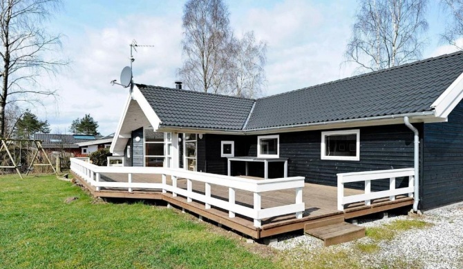 Grand Holiday Home in F rvang with Sauna
