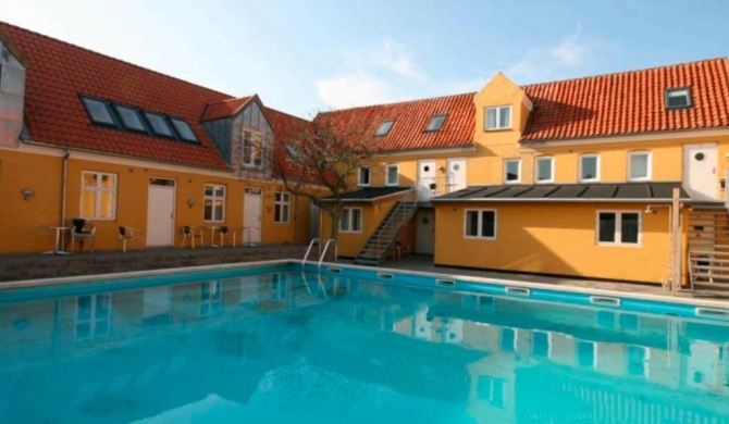 Modern Apartment in Gudhjem with a Swimming Pool