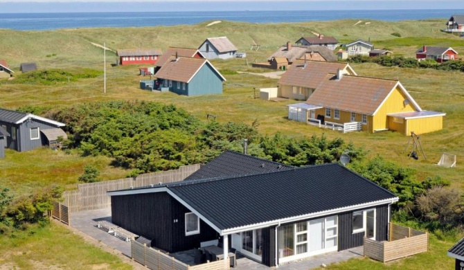 Serene Holiday Home in Harboore with Patio for Celebration