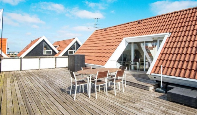 Beautiful Apartment in Hemmet With Roofed Terrace