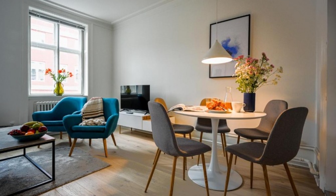 Bright 2-bedroom apartment in the center of Copenhagen