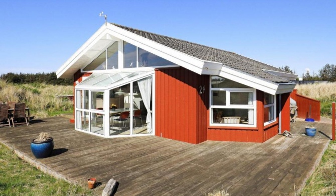 Bewitching Holiday Home in Lokken near Sea